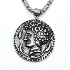 Collar con Maxi Moneda Romana