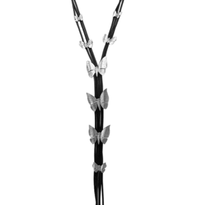 Collar Corbatin de Mariposas