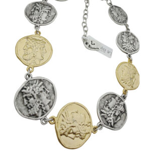 Collar corto de Monedas tipo Romano